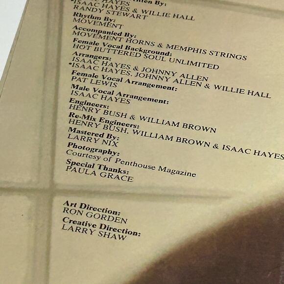 Isaac Hayes 'Joy' Vinyl Record - Picture 3 of 3